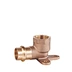 Female thread x Press Elbow with wall plate